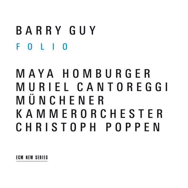 Barry Guy: Folio album cover