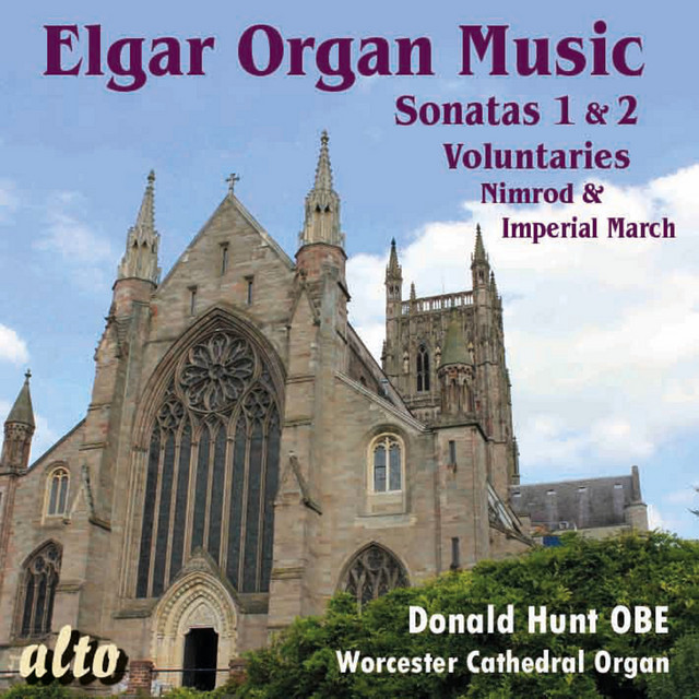 Elgar: Organ Music album cover