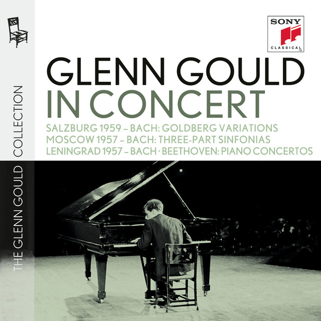 Glenn Gould in Concert: Salzburg 1959 (Bach); Moscow 1957 (Bach); Lenningrad 1957 (Bach, Beethoven) album cover