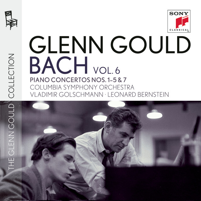 Glenn Gould plays Bach: Piano Concertos Nos. 1 - 5 BWV 1052-1056 & No. 7 BWV 1058 album cover
