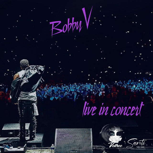 BOBBY V LIVE IN CONCERT album cover
