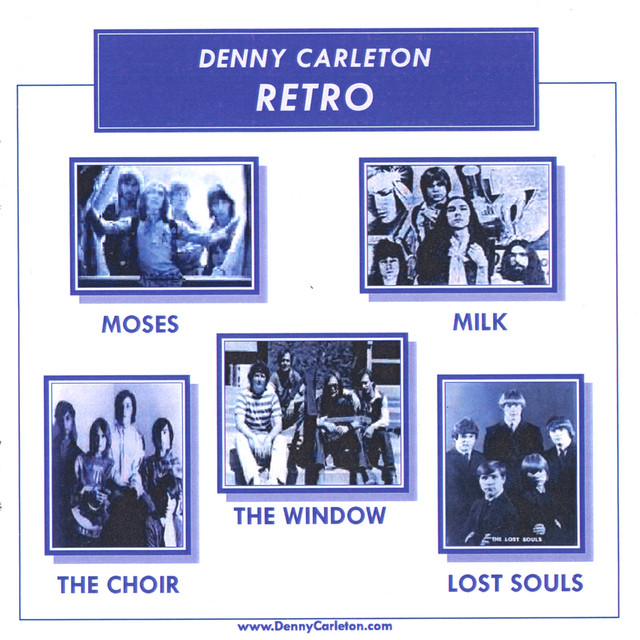 Retro album cover