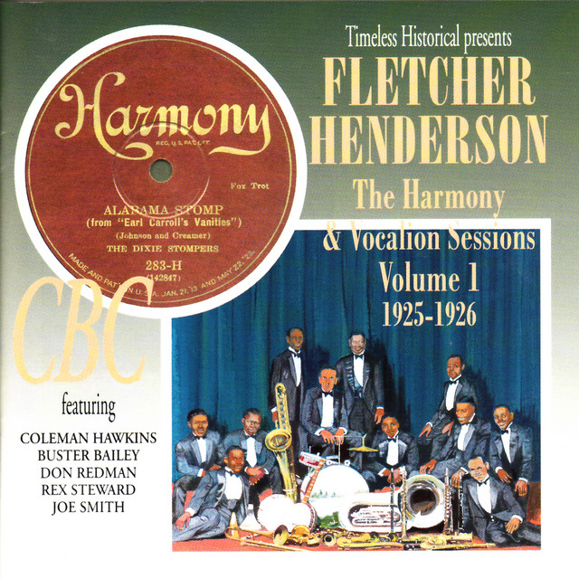 Fletcher Henderson the Harmony & Vocalion Sessions Volume 1 1925-1926 album cover