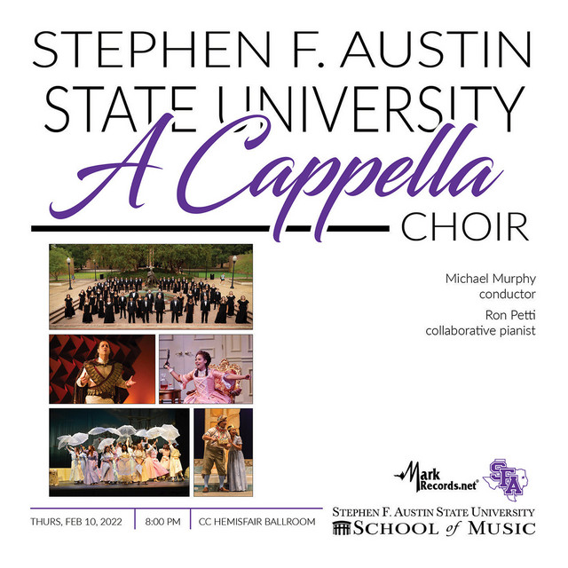 2022 Texas Music Educators Association: Stephen F. Austin State University A Cappella Choir (Live) album cover
