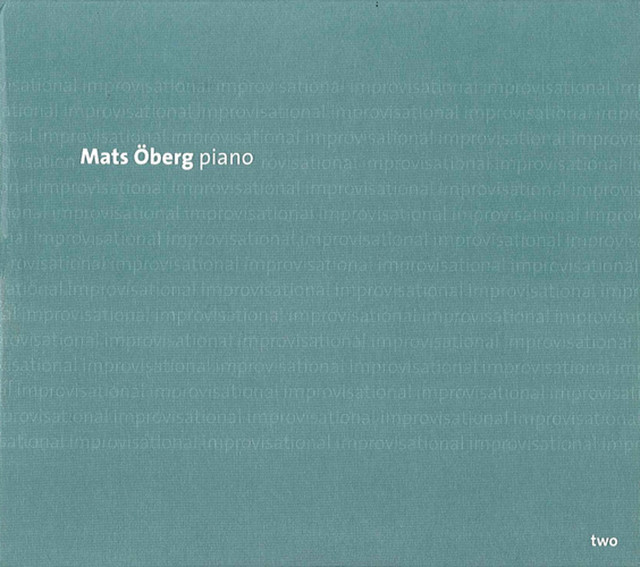 Improvisational two album cover