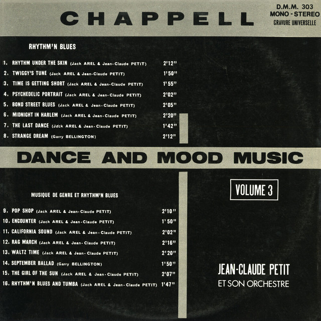 DMM 303: Dance And Mood Music, Vol. 3 album cover