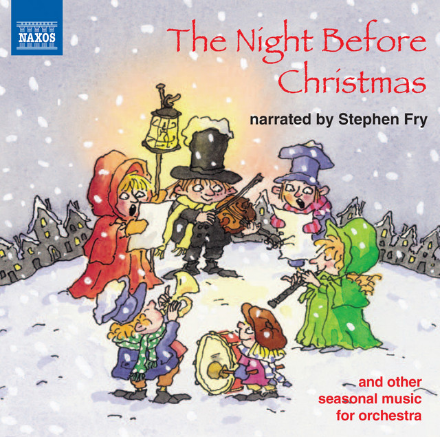 The Night Before Christmas Narrated by Stephen Fry album cover