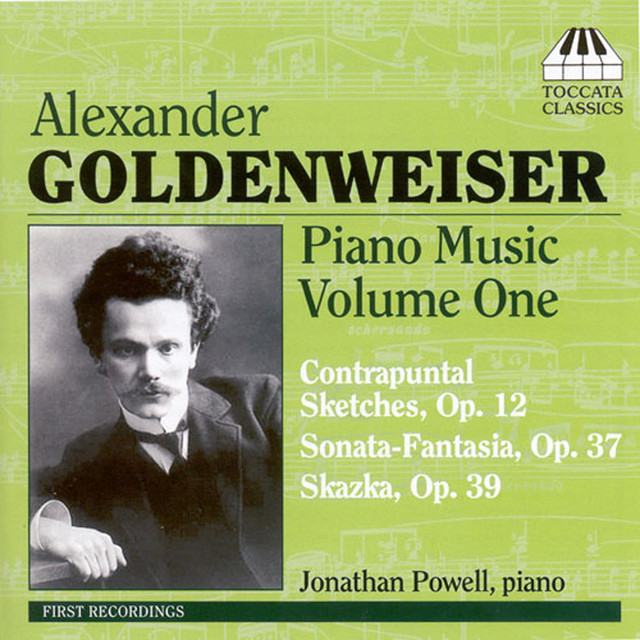Goldenweiser, A.: Piano Music, Vol. 1 album cover