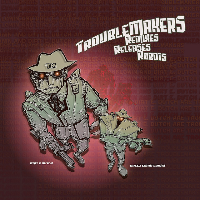 Troublemakers: Remixes, Releases, Robots! album cover