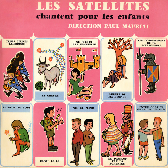 Les Satelittes chantent pour les enfants album cover