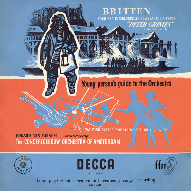 Britten: Four Sea Interludes & Passacaglia; Young Person's Guide to the Orchestra album cover