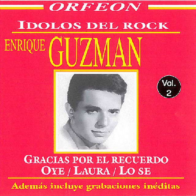 Idolos del Rock de los 60'S: Enrique Guzman album cover
