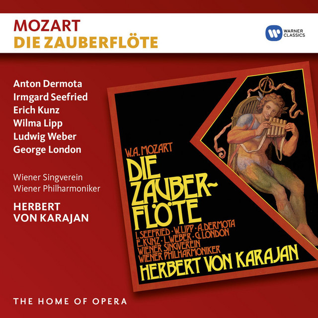 Mozart: Die Zauberflöte album cover