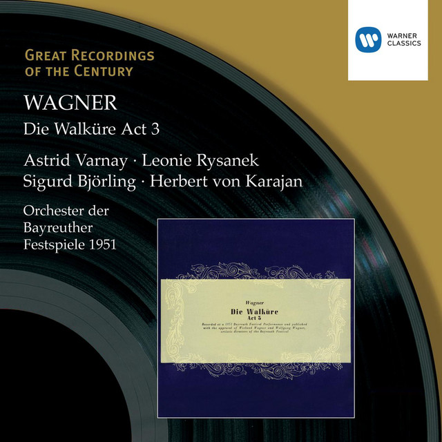 Wagner: Die Walküre Act 3 album cover