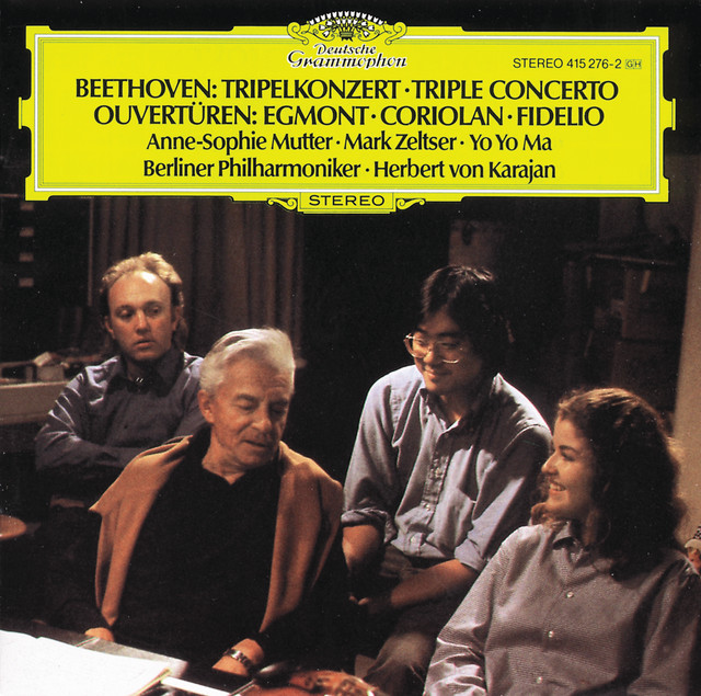 Beethoven: Triple Concerto; Overtures album cover