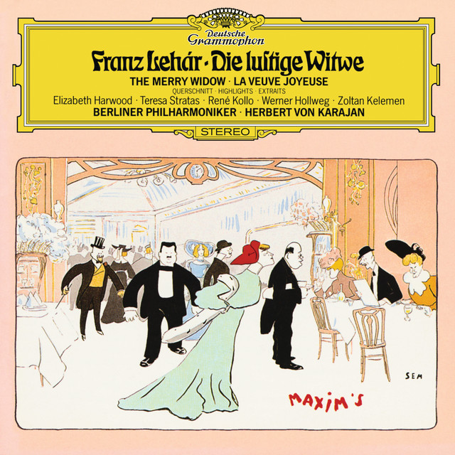 Lehár: Die Lustige Witwe - Highlights album cover