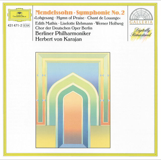 Mendelssohn: Symphony No.2 "Lobgesang" album cover