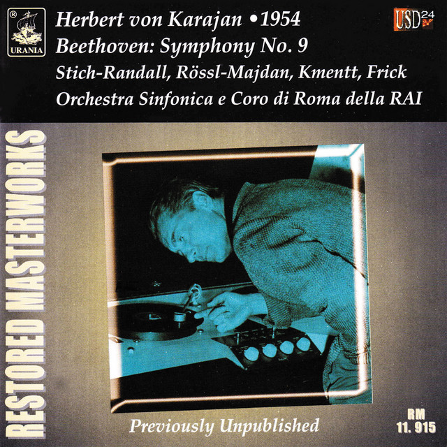 Karajan Conducts Beethoven: Symphony No. 9 album cover