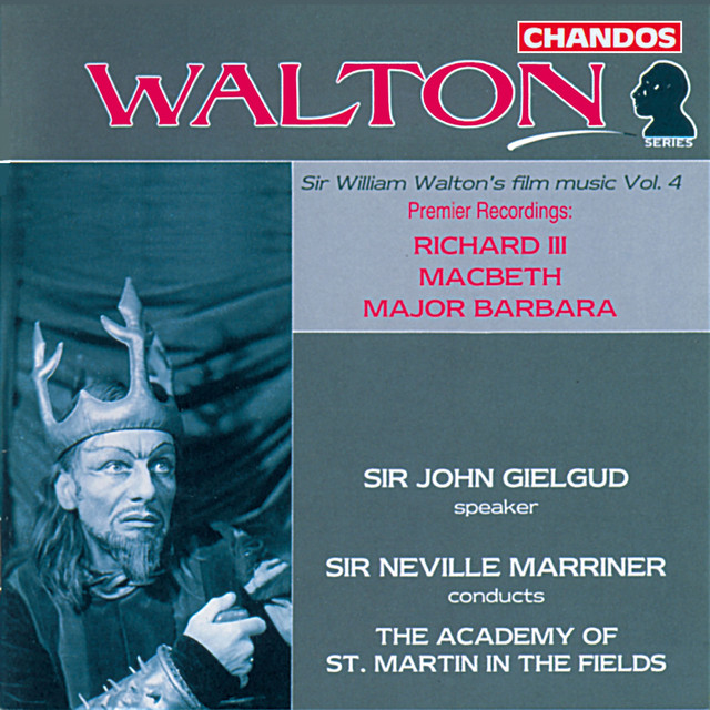 Walton: Richard III, Macbeth & Major Barbara album cover