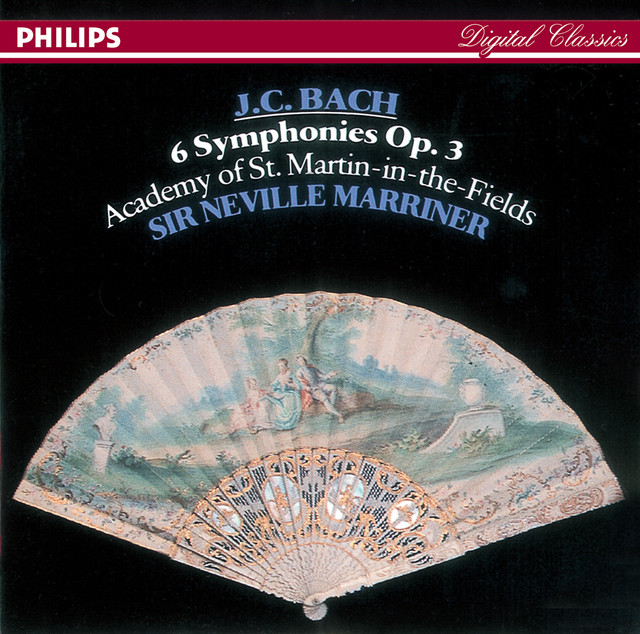 Bach, J.C.: 6 Symphonies, Op. 3 album cover