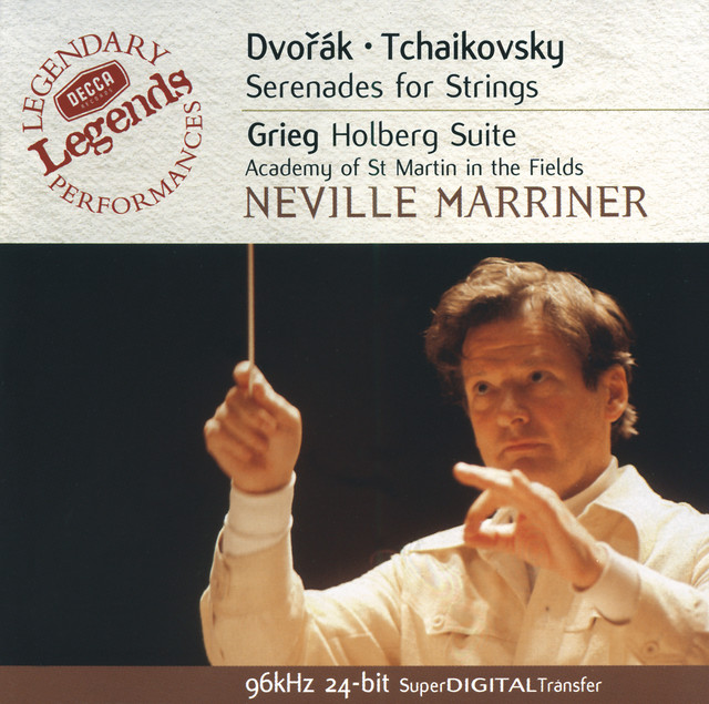 Dvořák, Grieg & Tchaikovsky: String Serenades album cover