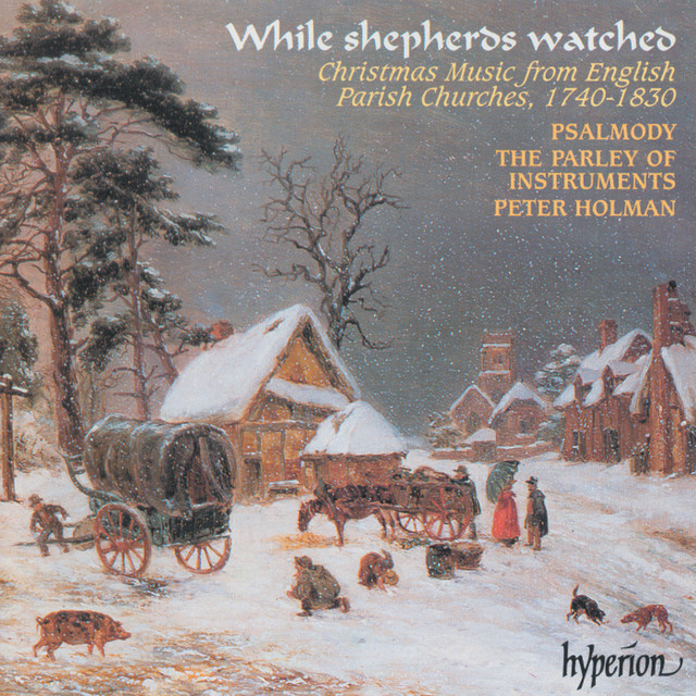 While Shepherds Watched: Christmas Music from Parish Churches (English Orpheus 40) album cover