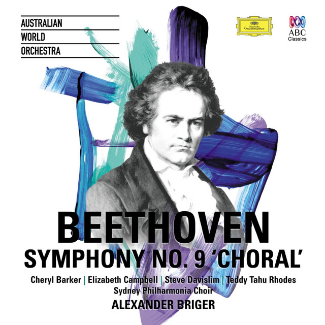 Beethoven Symphony No. 9 album cover
