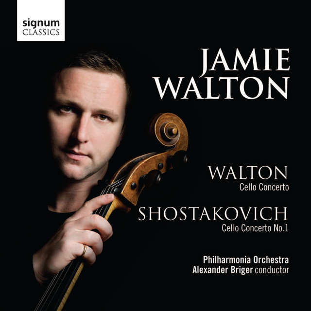 Walton Cello Concerto, Shostakovich Cello Concerto No.1 album cover