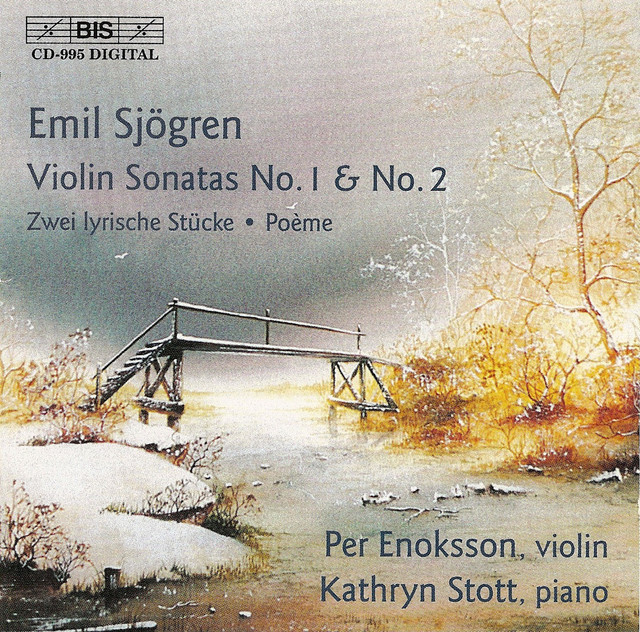 Sjogren: Violin Sonatas Nos. 1 in G Minor and 2 in E Minor album cover