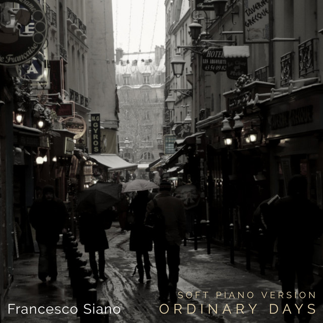 Ordinary Days (Soft Piano Version) album cover