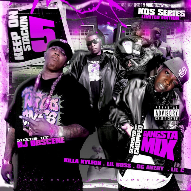 Keep On Stackin 5 (Screwed and Chopped) album cover
