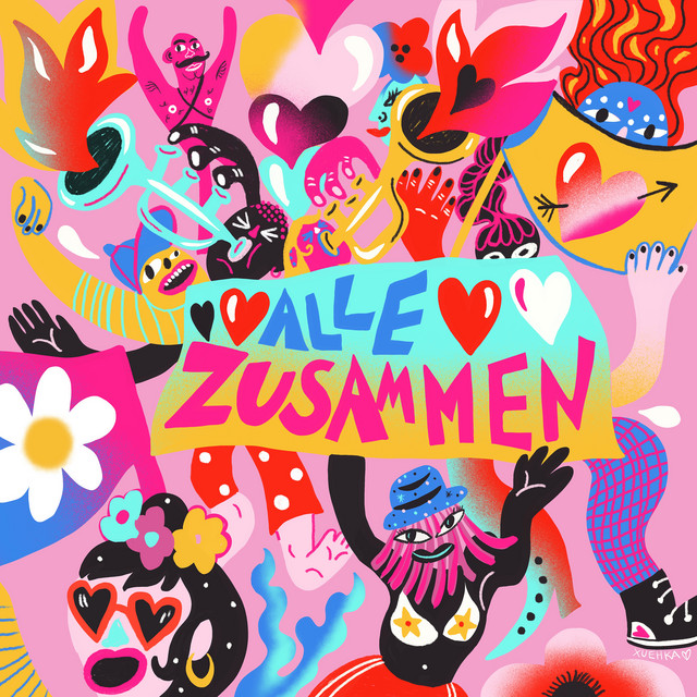 Alle Zusammen Remixes album cover