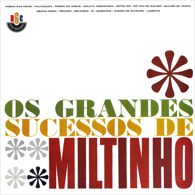 Os Grandes Sucessos de Miltinho album cover