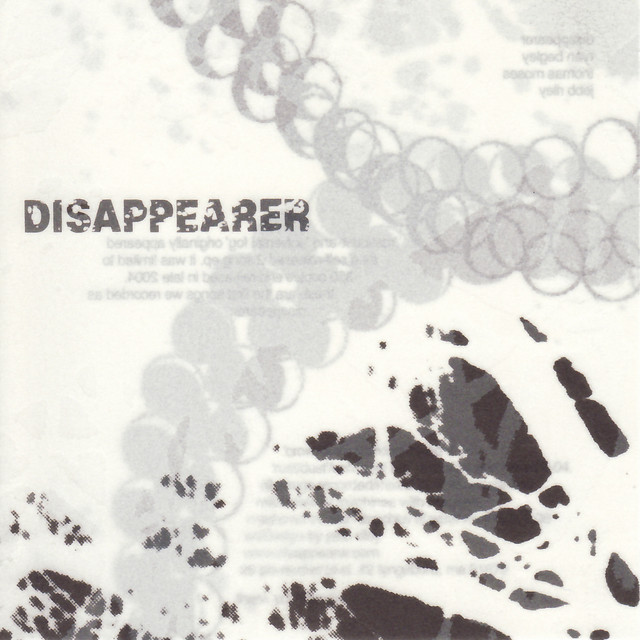 Disappearer album cover