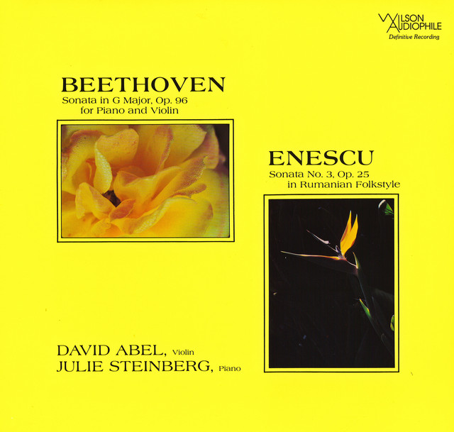 Beethoven: Violin Sonata, Op. 96 - Enescu: Violin Sonata, Op. 25 album cover