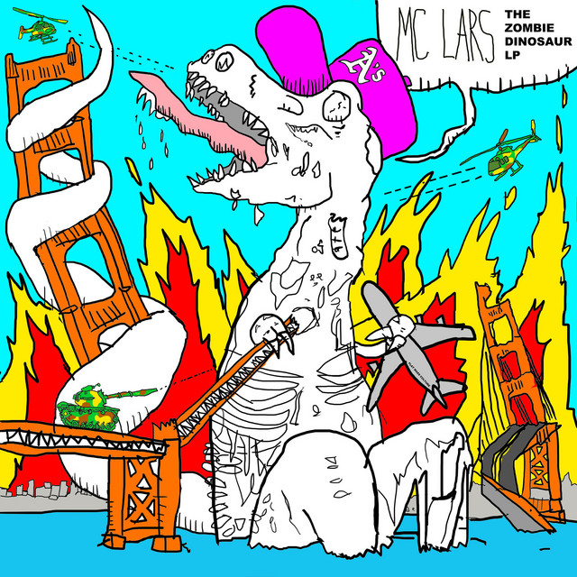 The Zombie Dinosaur LP album cover