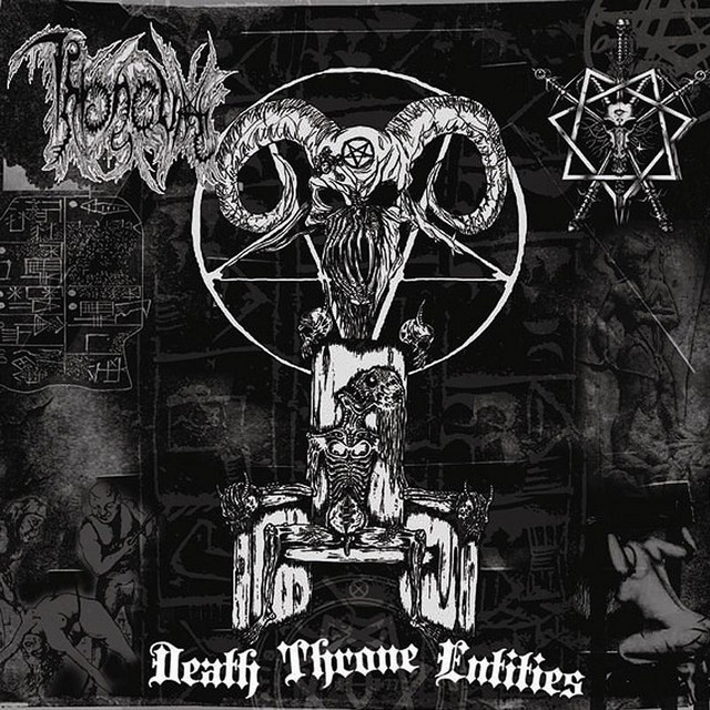 Death Throne Entities album cover