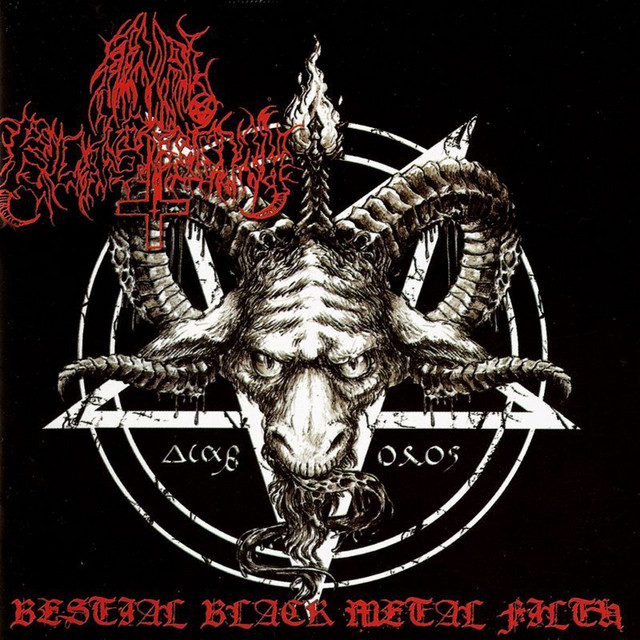 Bestial Black Metal Filth album cover