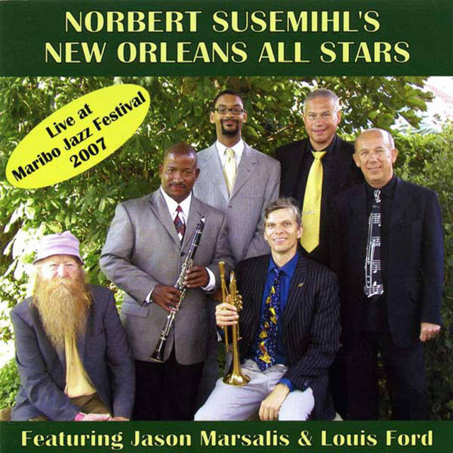 Norbert Susemihl's New Orleans All Stars - Live at Maribo Jazzfestival - Denmark album cover