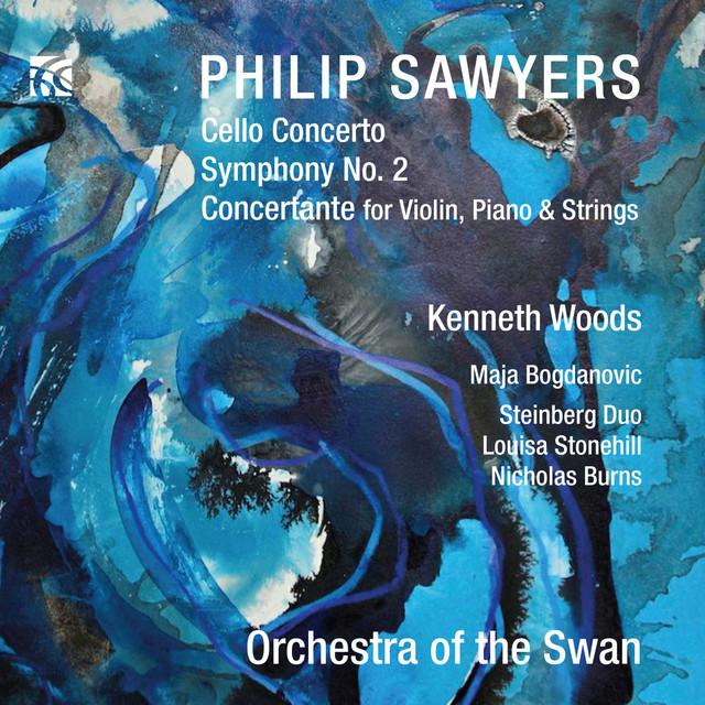 Sawyers: Cello Concerto, Symphony No. 2 & Concertante for Violin, Piano and Strings album cover