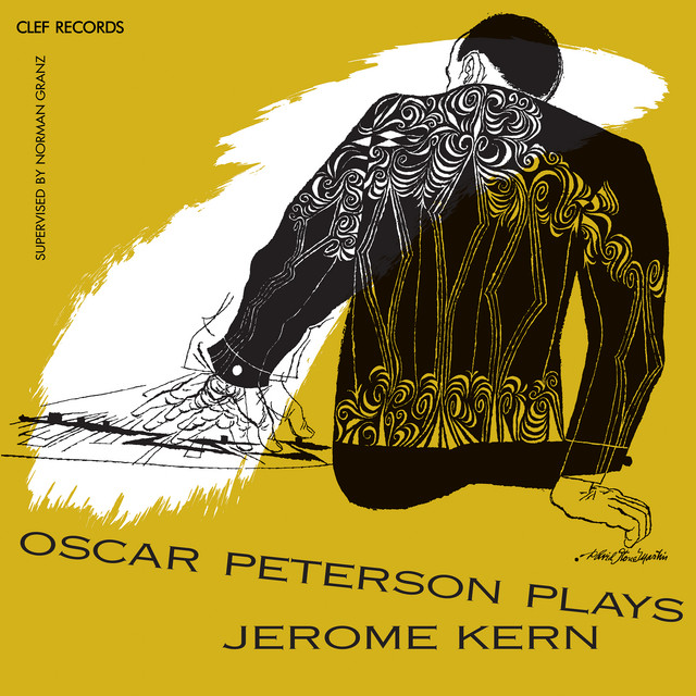 Oscar Peterson Plays Jerome Kern album cover