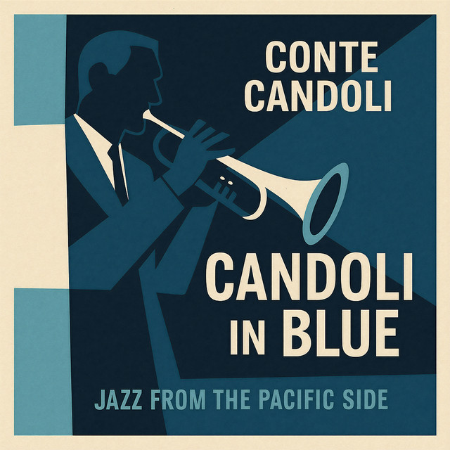 Candoli in Blue - Jazz from the Pacific Side album cover