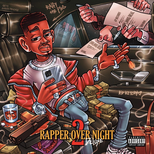 Rapper Overnight 2 Deluxe album cover