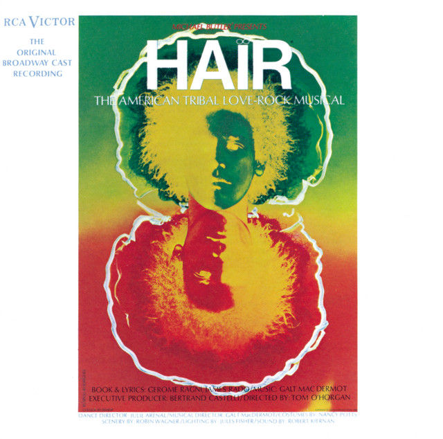 Hair (Original Broadway Cast Recording) album cover