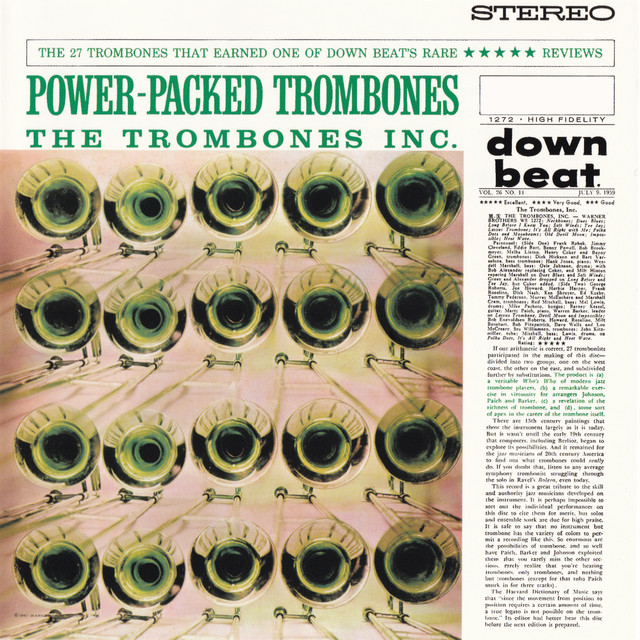 The Trombones, Inc. album cover