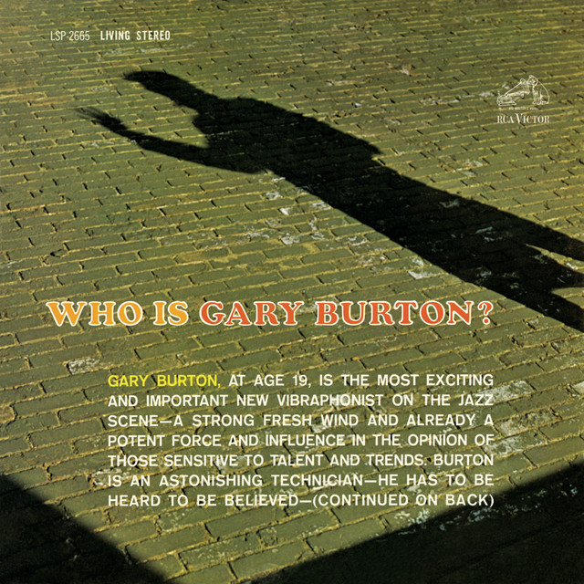 Who Is Gary Burton album cover