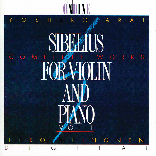 Sibelius: Complete Works For Violin And Piano Vol. 1 album cover