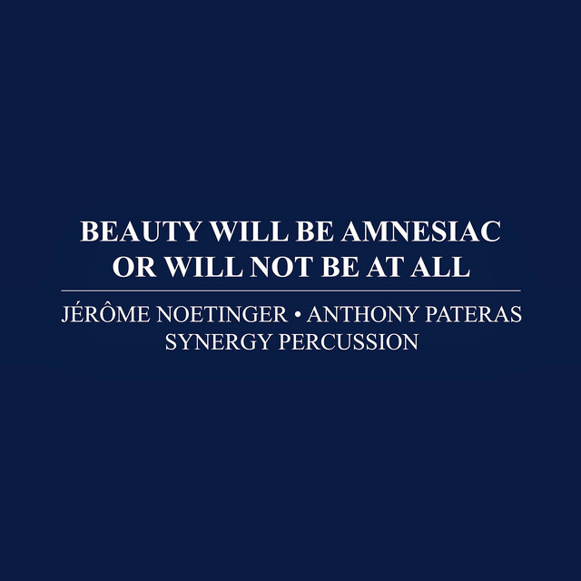 Beauty Will Be Amnesiac Or WIll Not Be At All album cover