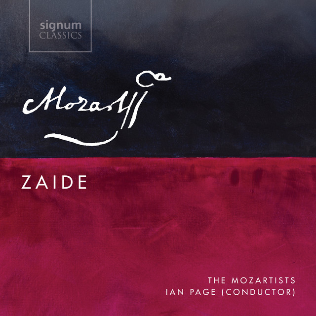 Mozart: Zaide album cover