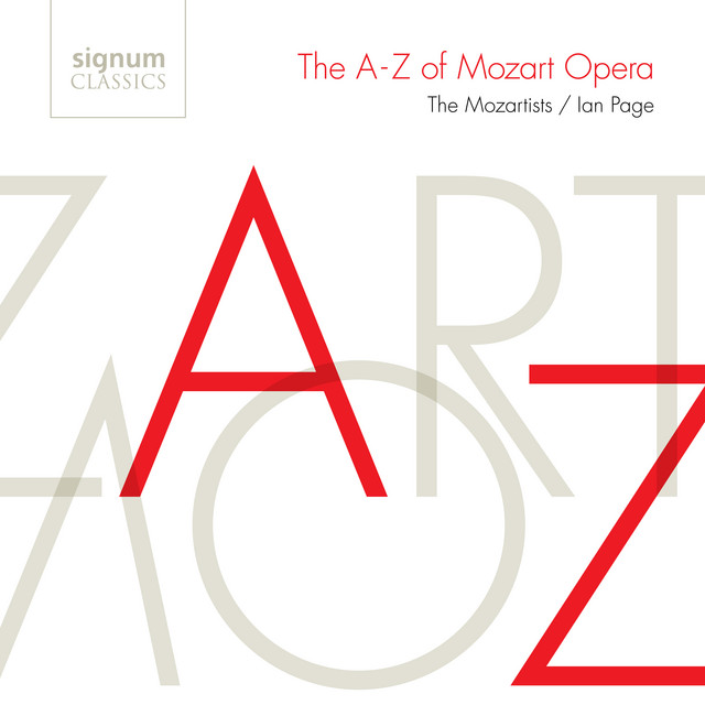 The A-Z of Mozart Opera album cover